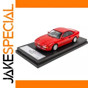 Red BMW 850 CSi Diecast Model 1/64 Scale