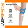 Blue X-Shaped Kinesiology Tape for Support