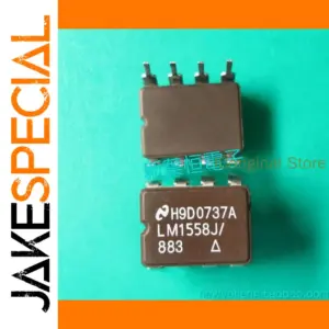 Dual Operational Amplifier LM158J/883Q DIP-8 Package