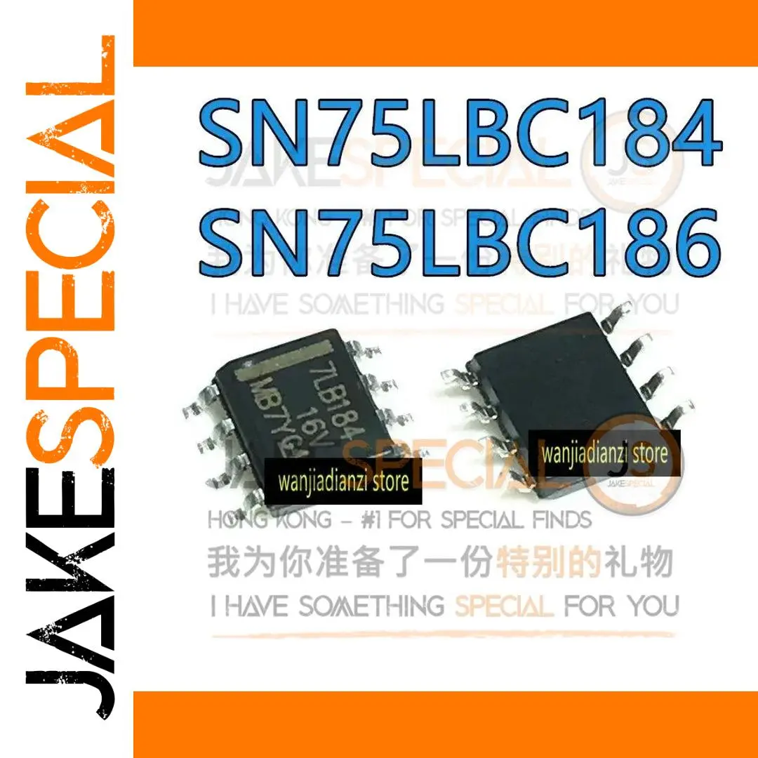 Set of 5 SN75LBC184 Transceiver Chips 1 Set of 5 SN75LBC184 Transceiver Chips