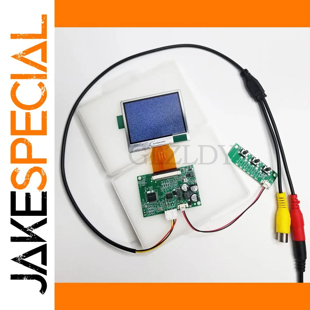2.4-Inch TFT LCD Display Module with RCA Input 1 2.4-Inch TFT LCD Display Module with RCA Input