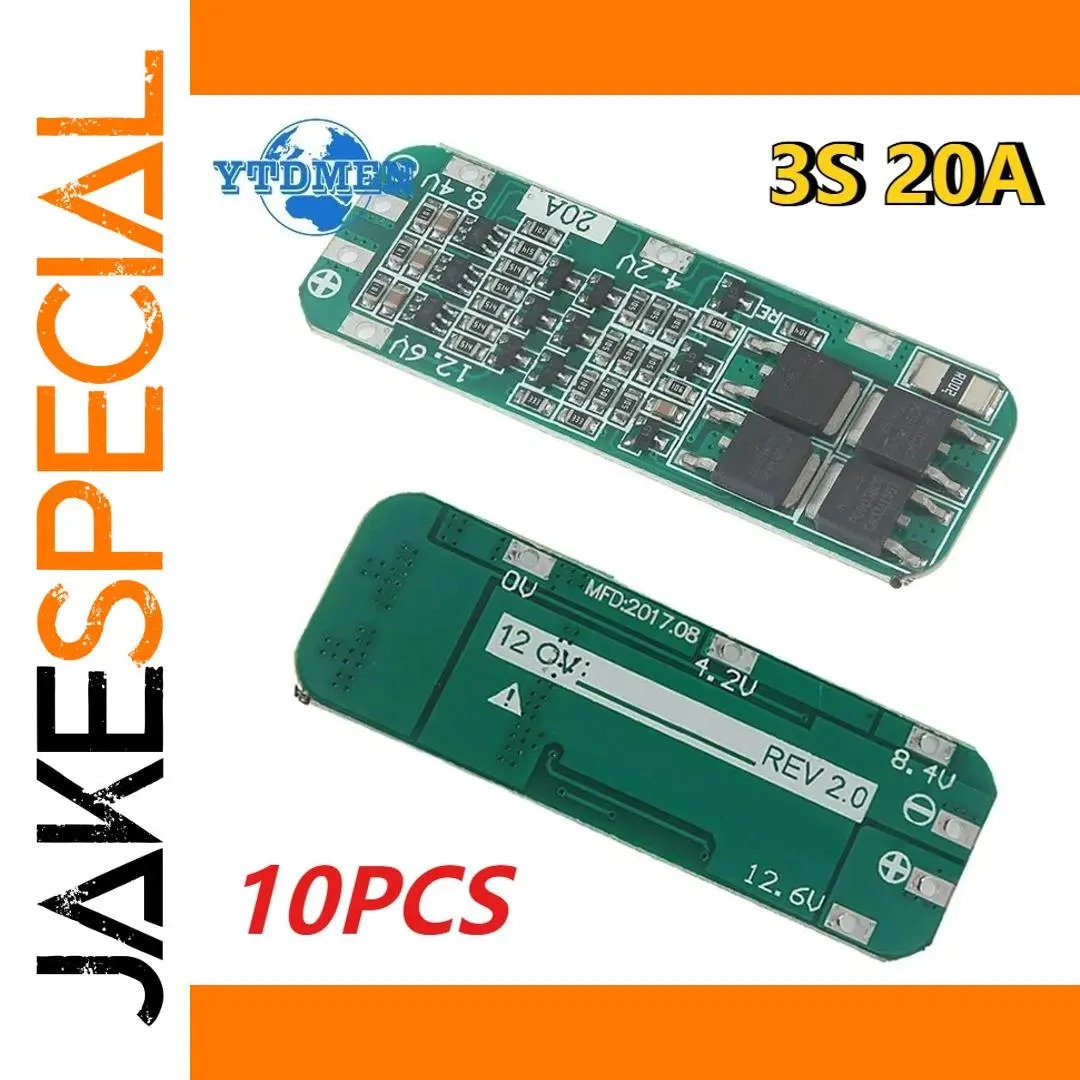 3S Lithium Battery Protection Module 20A 1 3S Lithium Battery Protection Module 20A