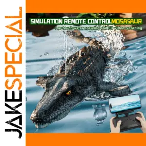 Realistic Crocodile RC Water Toy Boat