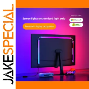 USB RGBIC LED Monitor Strip Light, 24-34 Inches