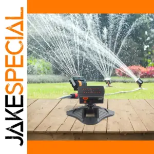 Adjustable Garden Sprinkler, 16-nozzle, 25×20×7.5 cm