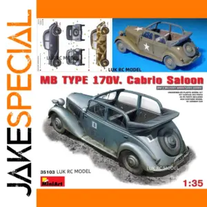 1/35 German MB Type 170V Military Model Kit