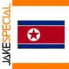 North Korea Flag 90x150cm Polyester with Reinforced Edges
