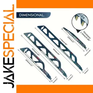 Durable Alloy Reciprocating Saw Blades Set