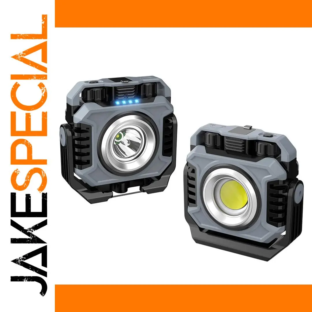 Portable LED Flashlight with Dual Light Sources 1 Portable LED Flashlight with Dual Light Sources