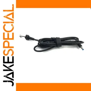 Black 1.2M DC Power Cable for HP DELL Laptops