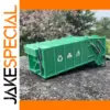 Vibrant Green 1:32 Scale Garbage Truck Model