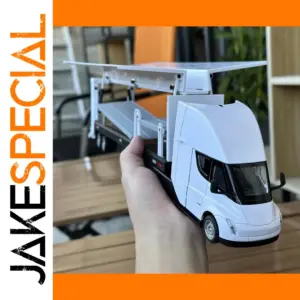 1:32 Scale Semi Double-Decker Model Truck