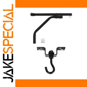 Black Wall-Mount Heavy Bag Hanger