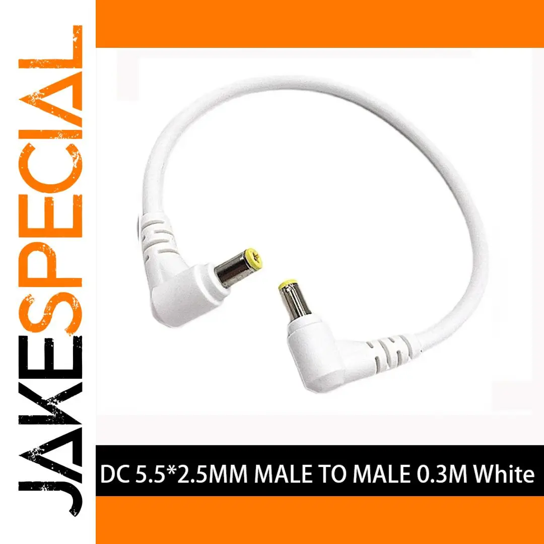 12V Double Male-to-Male DC Power Extension Cable 1 12V Double Male-to-Male DC Power Extension Cable