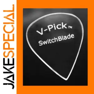 V-Picks SwitchBlade Ghost Rim Guitar Pick