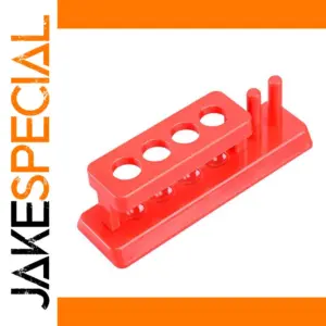 Bright Red Test Tube Stand Model LD2069