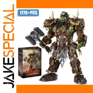 Warcraft Orc Thrall Building Set 1776 Bricks