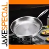German Titanium Steel Frying Pan (26/28/30cm)