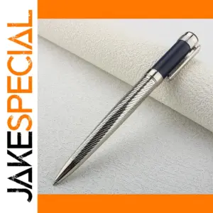 MONTE MOUNT Model 2003-2 Silver & Black Retractable Pen