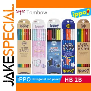 Japanese Tombow IPPO Pencil Set with 12 Pastel Colors