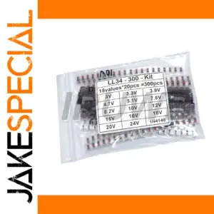 300-Piece Surface-Mount Diode Kit for Electronics