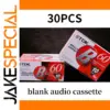 Set of 30 60-Minute Cassette Tapes