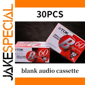 Set of 30 60-Minute Cassette Tapes