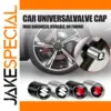 Suzuki Metallic Valve Cap Set—4 Pcs