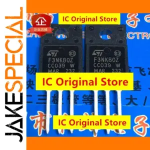 High-Voltage 800V Power MOSFET (F3NK80Z) 20-Pack