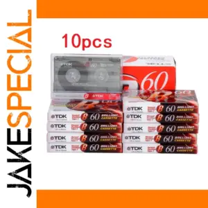 Set of 10 D60 Normal Bias Cassette Tapes