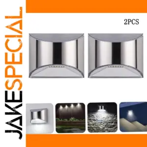 Stainless Steel Solar Garden Wall Light
