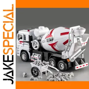 1:40 Scale Alloy Cement Mixer Model