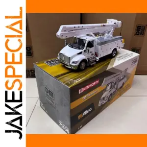 Diecast Kenworth T380 Ladder Truck Model