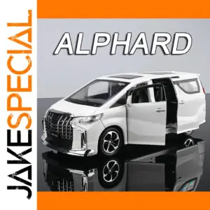 High-Detail 1:32 Alphard Vellfire Toy Car Model