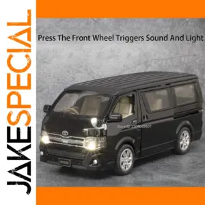 1:32 Scale HIACE Toy Car Model in Black or White