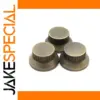 Vintage Metal Bass Guitar Control Knobs Set