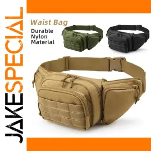 Rugged Tactical Waist Pack for Outdoors