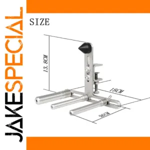 Steel Instrument Repair Support Bracket for Brass