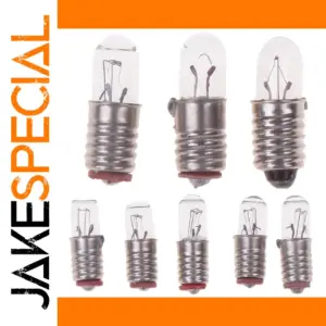 Set of 10 E5 LED Bulbs for Versatile Lighting