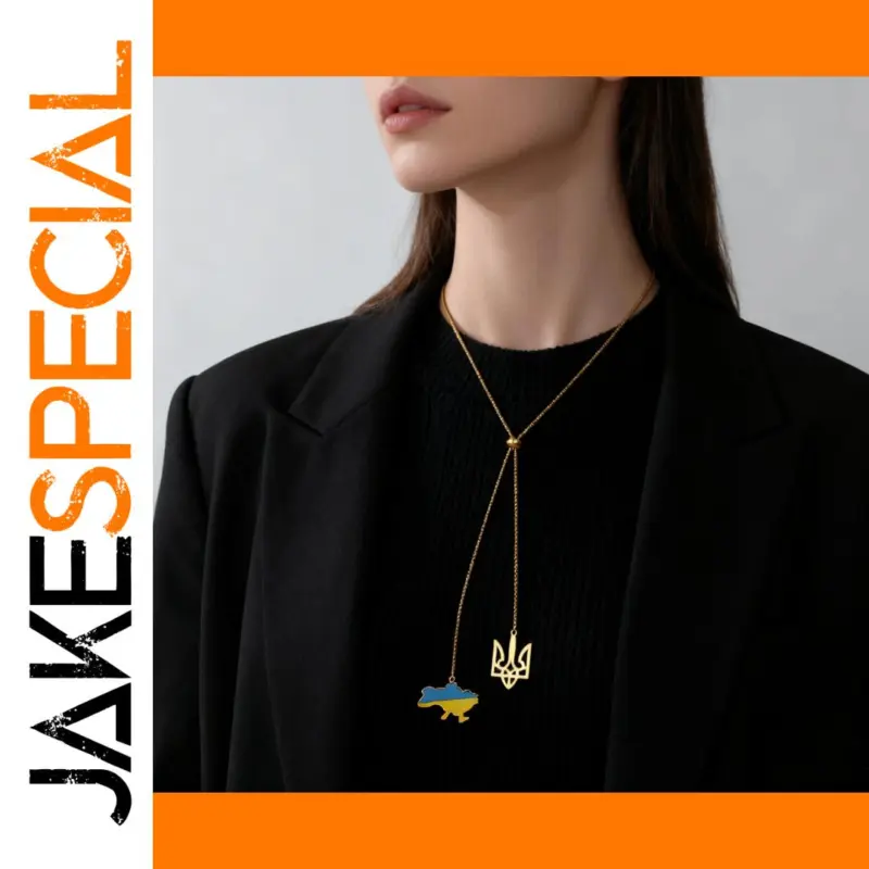 Discover the Elegance and Meaning of the Ukraine Map Pendant Necklace 1 26fdb32729b747dba1ee4ebc product image