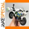 Kawasaki H2R Police Motorcycle 1:12 Diecast Model