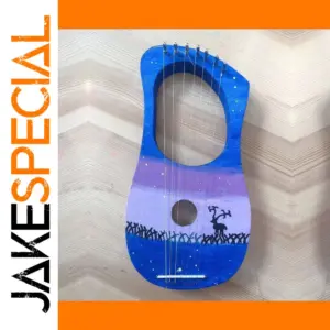 Celestial 7-String Lyre Harp by N0HA