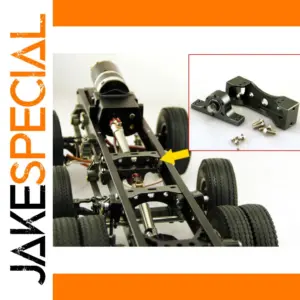 1/14 Metal Black Cross Beam for RC Trucks