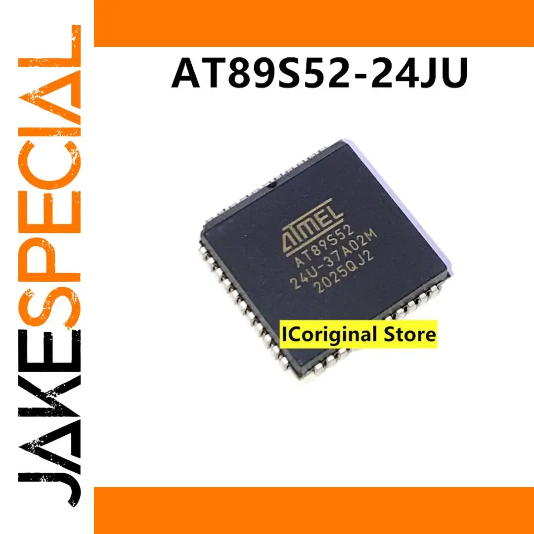 AT89S52-24JU Microcontroller TQFP 44-pin 1 AT89S52-24JU Microcontroller TQFP 44-pin