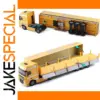Yellow 1:50 Scale Container Truck Model