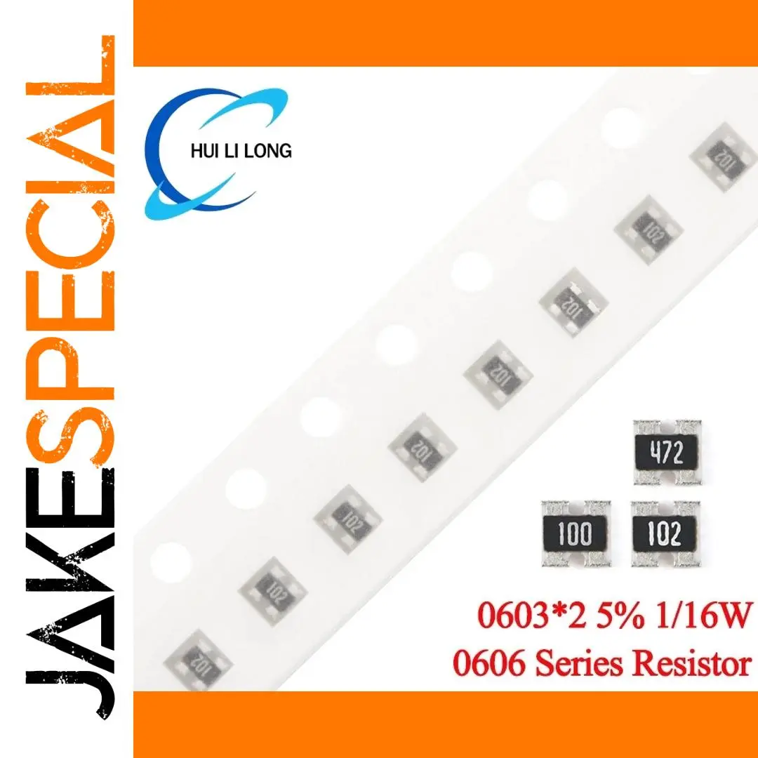 Set of 100 Surface-Mount Network Resistors 0Ω-100KΩ 1 Set of 100 Surface-Mount Network Resistors 0Ω-100KΩ