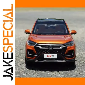 1:18 Metallic Orange Heavy Truck SUV Model