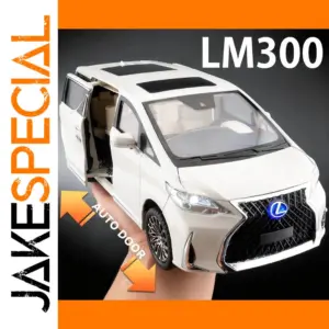 1:18 Scale White Diecast Alloy SUV Model