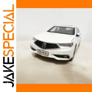 White 1:18 Honda/Acura TLX-L Diecast Model