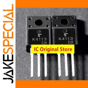 20-Piece 2SK4113 MOSFET Transistor Set for High-Voltage Switching